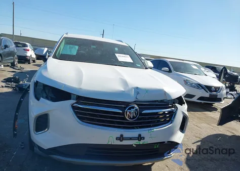 2022 Buick Envision Fwd Preferred from USA, damaged, VIN LRBAZLR43ND138468